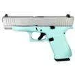 Glock 48 Custom “Tiffany Blue/Crushed Silver” 9mm 4.17″ Barrel 10-Rounds