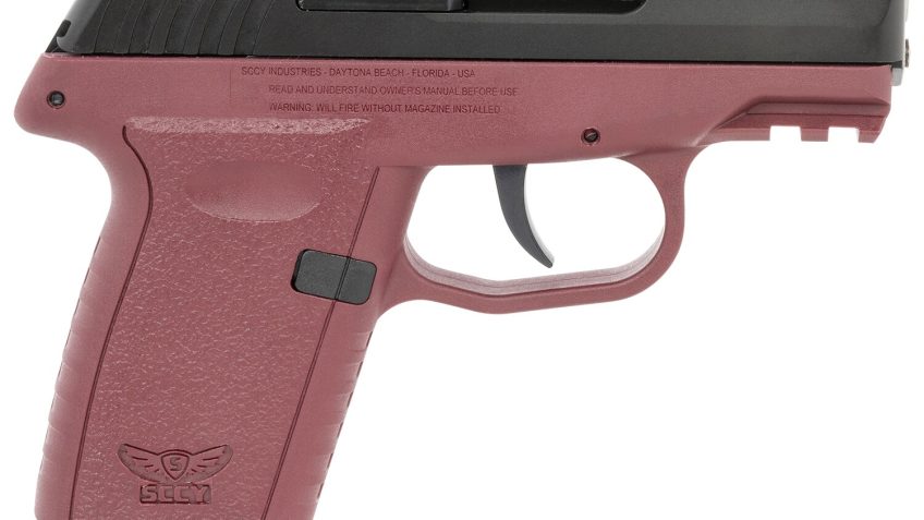 SCCY Industries CPX-2 G3 9mm 3.1″ 10 Round SS Black Slide Crimson Polymer Frame Pistol