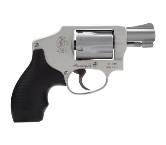 Smith & Wesson 163810 642 Airweight 38 Special 5 Round 1.88″ Stainless Aluminum Alloy Black Synthetic Grip