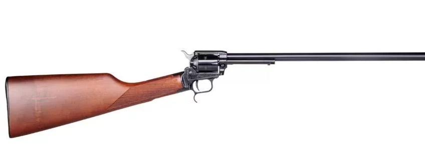 Heritage Firearms Rancher Carbine Black / Gold .22 LR 16″ Barrel 6-Rounds