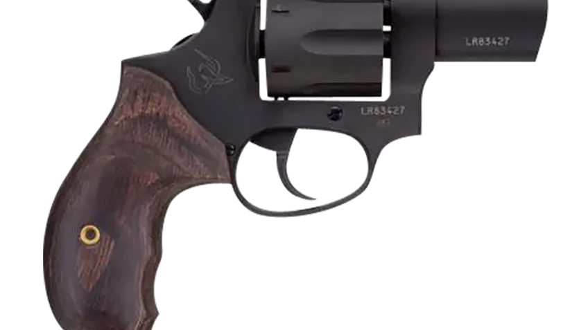 Taurus USA Model 856 Revolver 38 Special – 2″ – Black – Steel Frame – Walnut Grips
