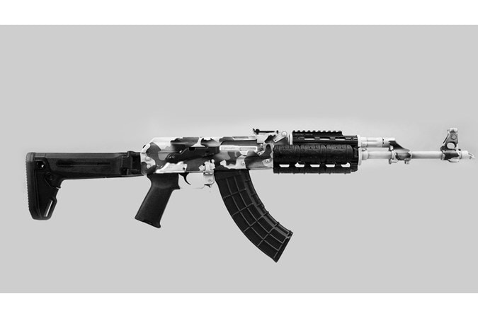 Zastava ZPAP M70 AK-47 Rifle 7.62×39 – 16.25″ – White Camo