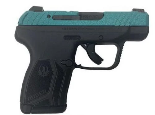 Ruger LCP Tiffany Blue Glitter .380 ACP 2.75″ Barrel 10-Rounds