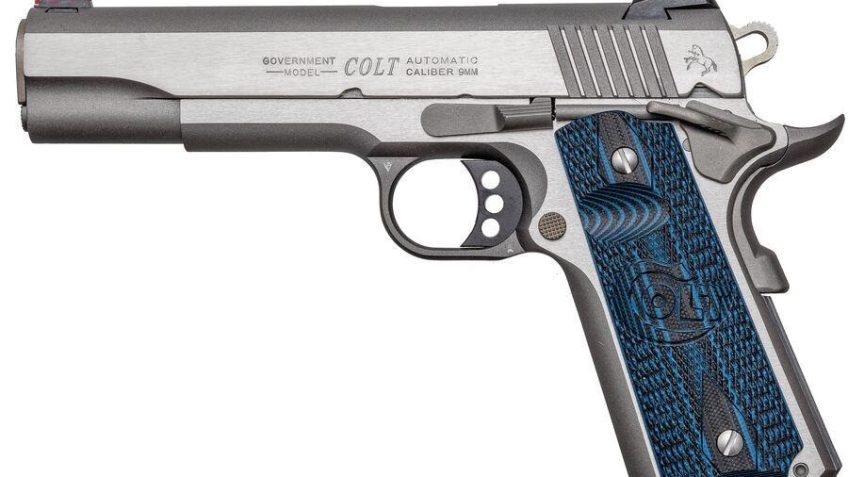 Colt Government 9mm 9+1 5” Competition Series STS Blem Pistol