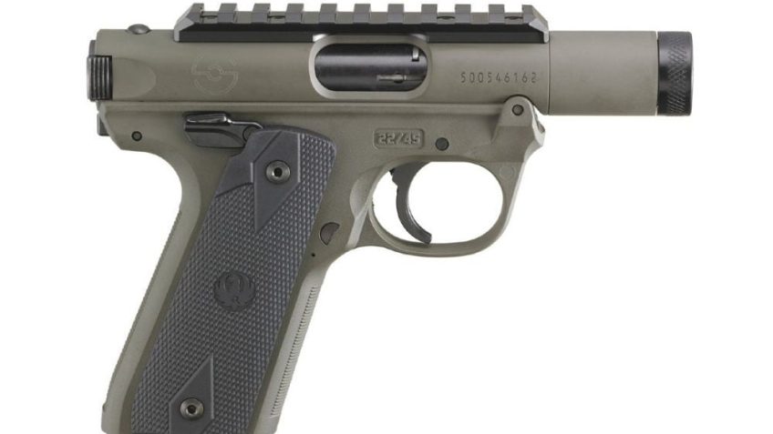 Ruger 40182 Mark IV 22/45 Tactical Pistol ODG