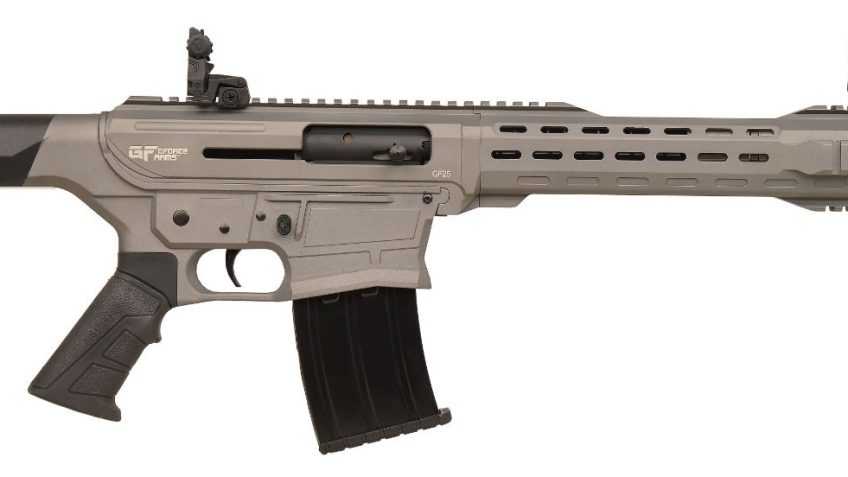 GForce Arms GF25 12GA 20” Semi-Auto AR Shotgun – Tactical Grey