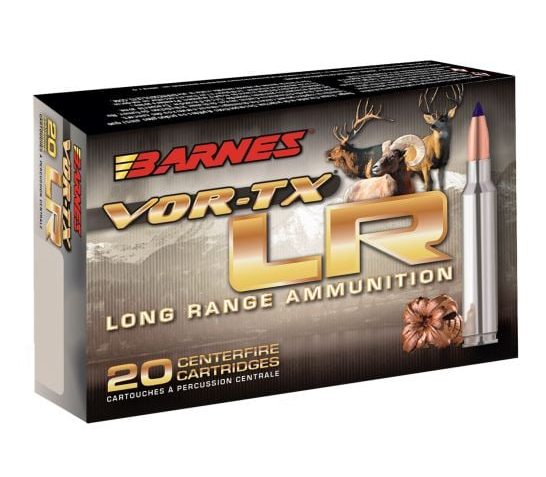 Barnes Bullets 29061 VOR-TX LR Rifle  338 RUM 250 gr LRX Boat Tail 20 Bx/ 10 Cs