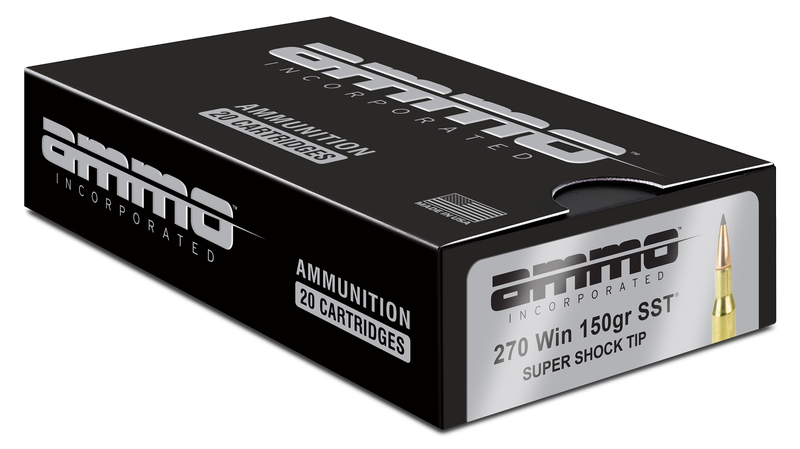 Ammo Inc SIgnature 270 Win 150 Gr Super Shock Tip (SST) 20rd Box