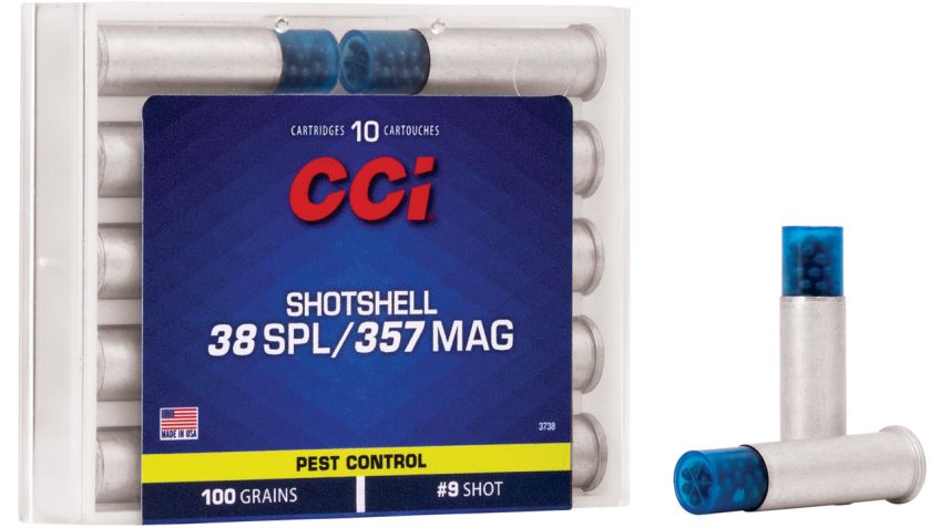 CCI Shotshell .38 Special / .357 Magnum #9 Shot Ammunition – 10 Rounds – Dirty Bird Industries