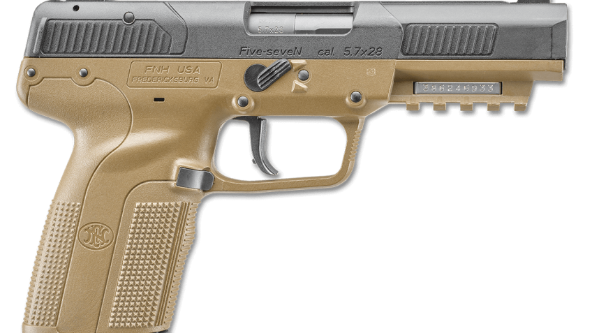 FN America Five-Seven Handgun 5.7 x 28mm – 4.8″ – Matte Blue