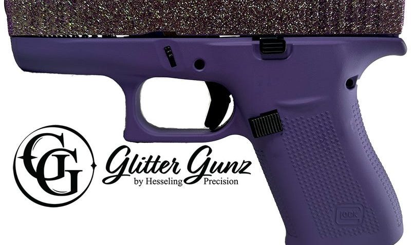 Glock 43X “Joker Purple Glitter” 9mm 3.4″ Barrel 10-Rounds