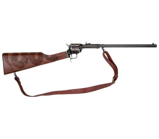 Heritage Firearms Rancher Carbine Snake Engraved Walnut .22 LR 16″ Barrel 6-Rounds