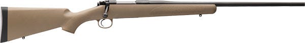 Kimber 3000852 84M Hunter Black Rifle, .270 Winchester, 24″, FDE Polymer Stock DBM