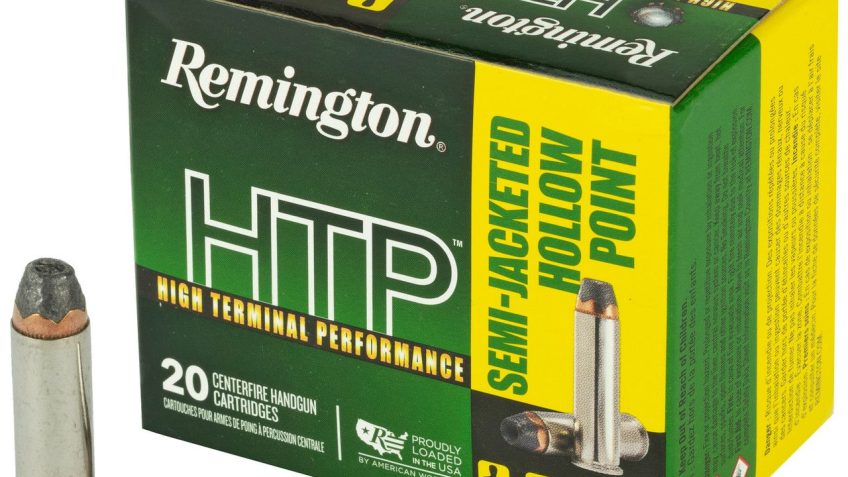 Remington HTP .357 Magnum Ammunition 20 Rounds 158 Grain SJHP 1235 FPS – Dirty Bird Industries