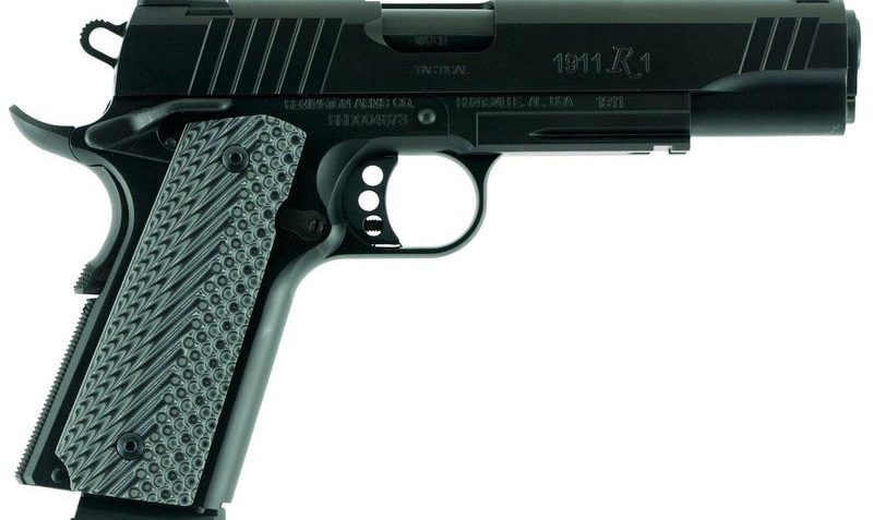 Remington 1911 R1 Tactical Handgun 45 ACP – 5″ – Satin Black Oxide