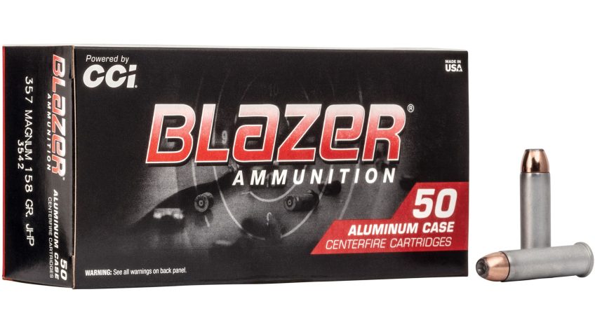 Blazer Ammunition Blazer 357MAG 158 Grain Jacketed Hollow Point, 50 Round Box – Dirty Bird Industries