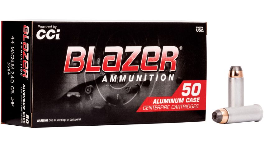 Blazer Ammunition Blazer 44MAG 240 Grain Jacketed Hollow Point, 50 Round Box – Dirty Bird Industries