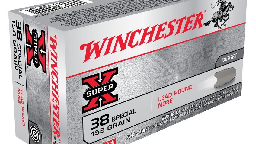 Winchester Super-X Target Lead Round Nose .32 Special 158 Grain Handgun Ammo