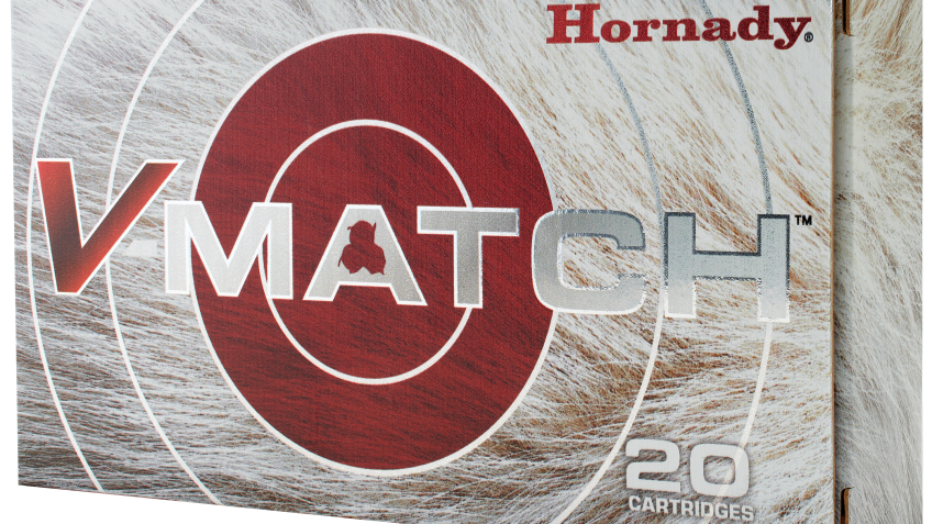 Hornady V-Match .22 ARC 62 Grain Centerfire Rifle Ammo