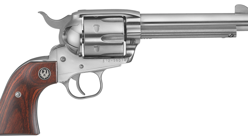 Ruger Vaquero Single-Action Revolver in Stainless Steel – Model 5109