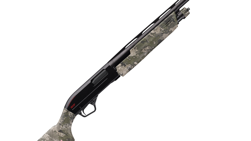 Winchester SXP Hybrid Turkey Pump-Action Shotgun in TrueTimber VSX Camo – 12 Gauge
