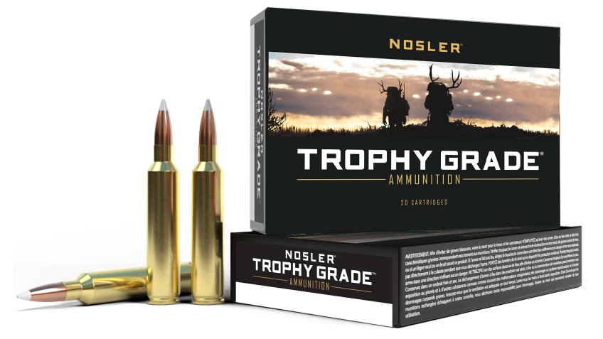 Nosler Trophy Grade .243 Winchester 90 Grain Centerfire Rifle Ammo