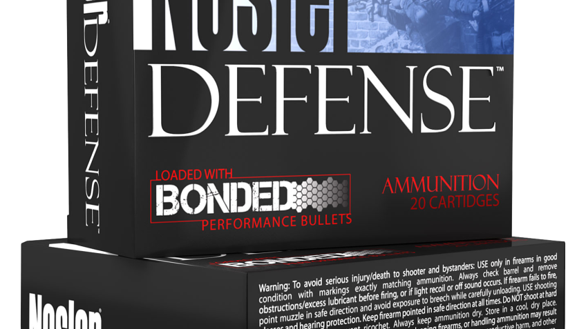 Nosler Defense 9mm Luger 124 Grain Bonded Tipped Centerfire Handgun Ammo