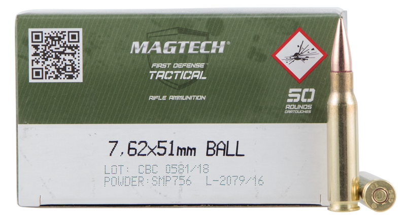 Magtech / CBC M80 7.62 NATO 147 Gr. Full Metal Jacket – Box of 50