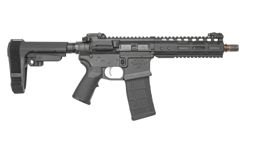 Noveske Gen 3 Diplomat 300 BLK 7.94″ 30 Round Sniper Grey Cerekote MLOK Tactical Pistol