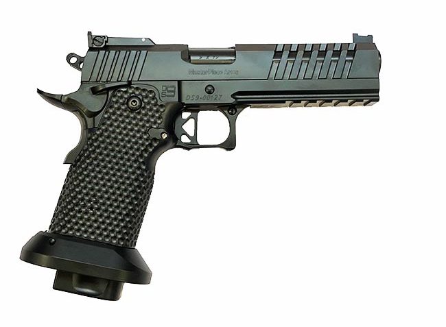 Masterpiece Arms DS9 Hybrid, 9mm, 5″ Barrel, 2 Magazines, Trijicon Optics Ready, Black Pistol