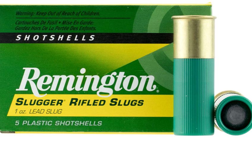 Remington Ammunition 20300 Slugger 12 Gauge 2.75″ 1 oz Rifled Slug Shot 5 Bx