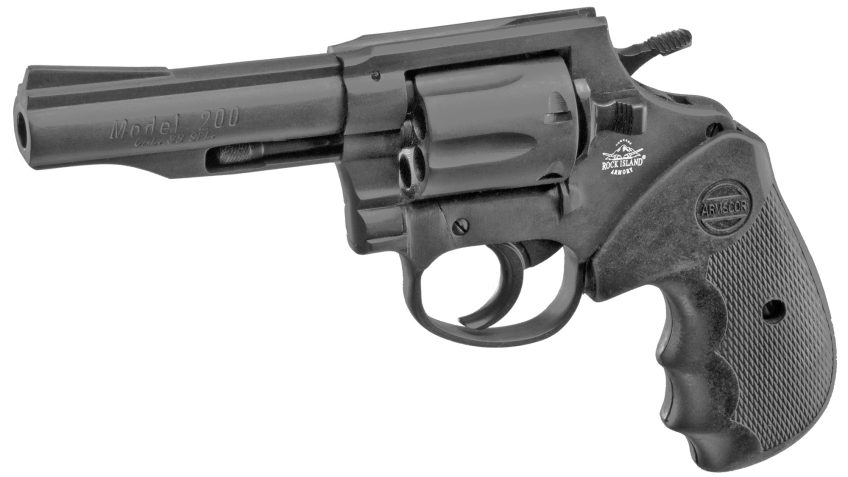 Armscor M200 .38 Special 6-Round Revolver – Parkerized – 4″