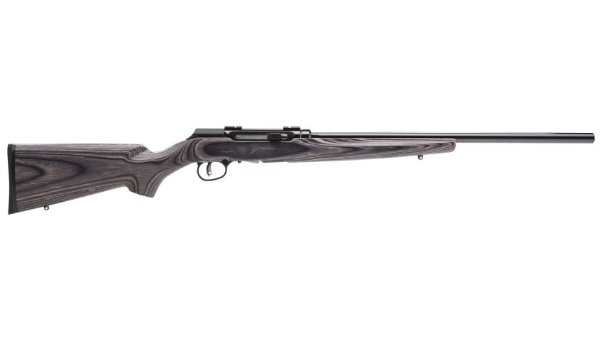 Savage A17 Target Sporter Laminate Semi-automatic 17HMR 22″ Laminate Right Hand 10Rd Rotary Magazine Button-Rifled 10Rd – Blue – Dirty Bird Industries
