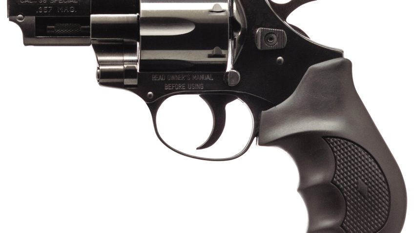 EAA Windicator .357 Magnum 6-Round Revolver – Blued – Rubber – 2″