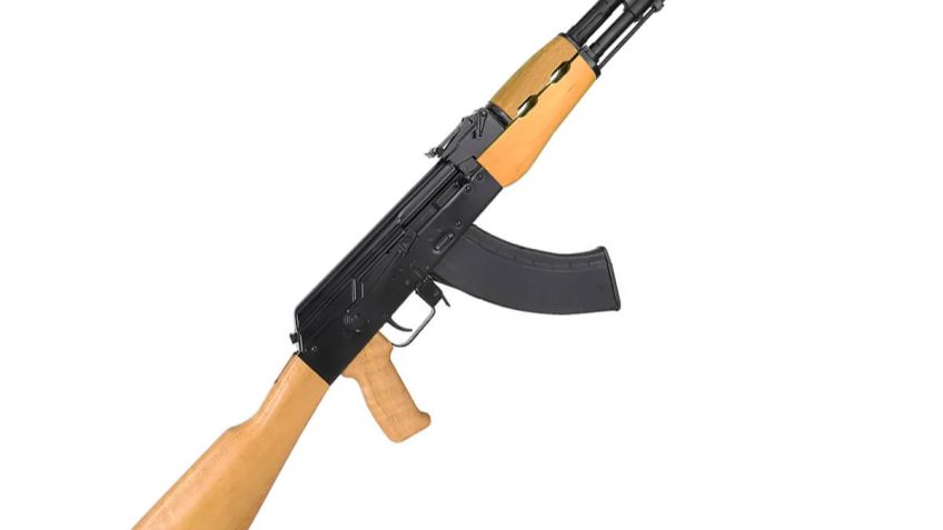 Kalashnikov USA KR-103AW-TEN 7.62x39mm 16.33″ Bbl Fixed Amber Blonde Wood Edition Rifle w/(1) 30rd Mag KR-103AW-TEN