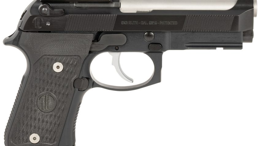 Langdon Tactical 92 Elite LTT Compact 9mm Luger 4.25″ Stainless Barrel 15+1 Black Optic Cut Slide/Picatinny Rail VZ G10 Grips Pistol