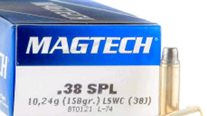 38 Special – 158 gr LSWC – Magtech – 1000 Rounds
