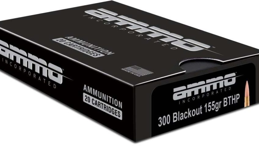 Ammo Inc 300 AAC Blackout 155 Gr BTHP Rifle Ammunition 20rds