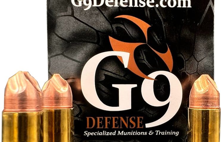 G9 Defense 9mm 126 Grain Subsonic Woodsman Brass Cased Pistol Ammo, 20 Rounds, E-9MM-126A