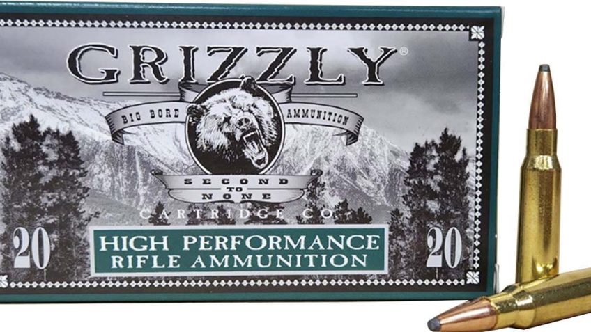 Grizzly Cartridge 308 Winchester 180 Grain Soft Point Pistol Ammo, 20 Rounds, GC308W14