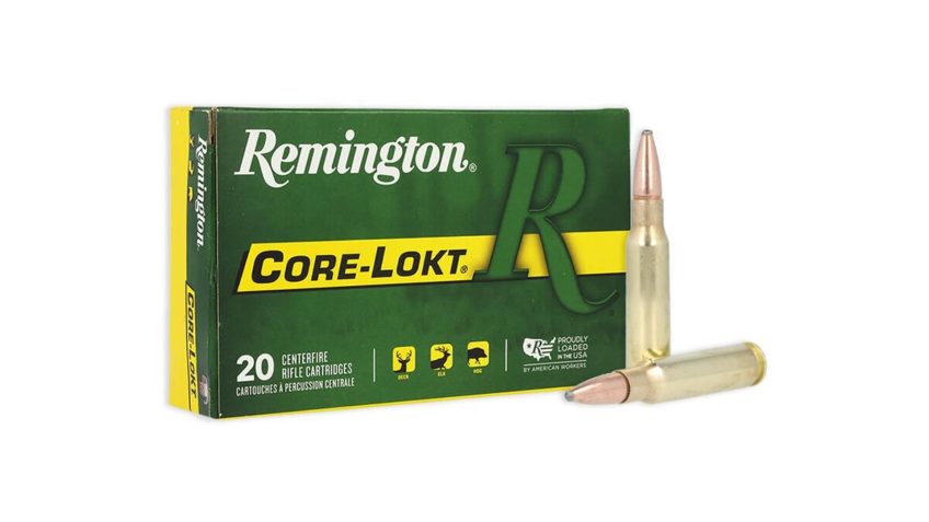 Remington Ammunition 27842 Core-Lokt 308 Win 150 gr Core-Lokt Pointed Soft Point (PSPCL) 20 Bx – Dirty Bird Industries