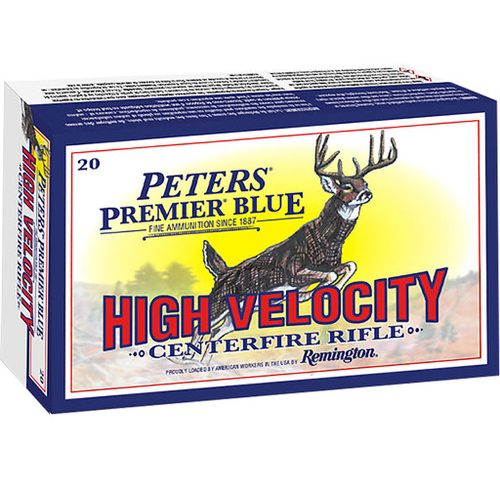 Remington Peters Premier 308 Winchester Ammo 165 Grain Blue Tipped Boat Tail