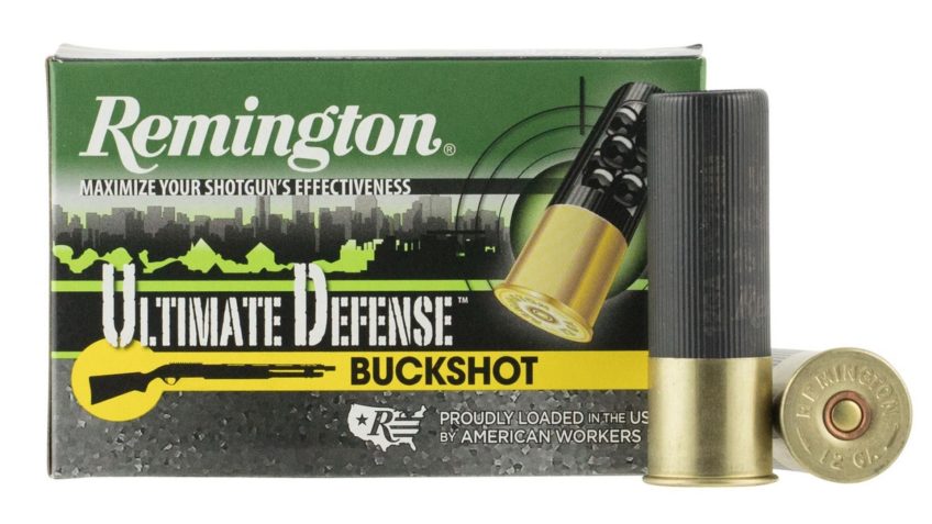 Remington Ultimate Defense Buckshot 12 Gauge 3″ 00 Buck Shotshell 15 Pellets 5 Rd Bx – Dirty Bird Industries