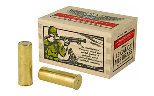 Winchester Victory Series 12 Gauge Ammunition 5 Rounds 2-3/4 00 Buckshot 9 Pellets Full Brass Casing