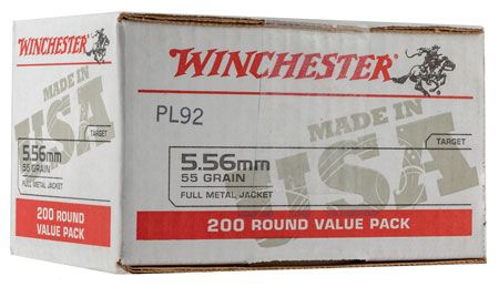 Winchester Ammo WM193200 USA 5.56x45mm NATO 55 gr Full Metal Jacket (FMJ) 200 Bx – Dirty Bird Industries