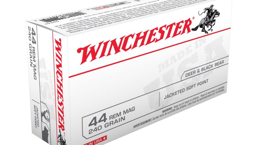 Winchester Ammunition USA 44MAG 240 Grain Jacketed Soft Point, 50 Round Box – Dirty Bird Industries