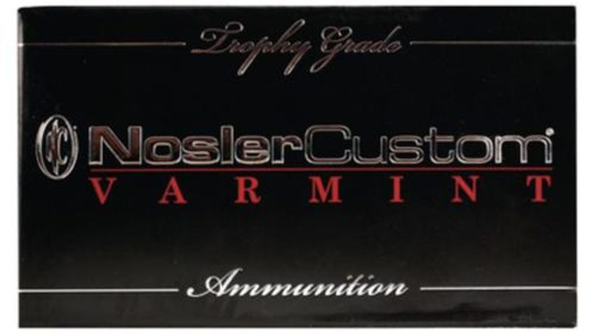 NOSLER Trophy Grade Varmint .22-250 Rem 35Gr BTLF 20rd Box Rifle Ammo (60006)