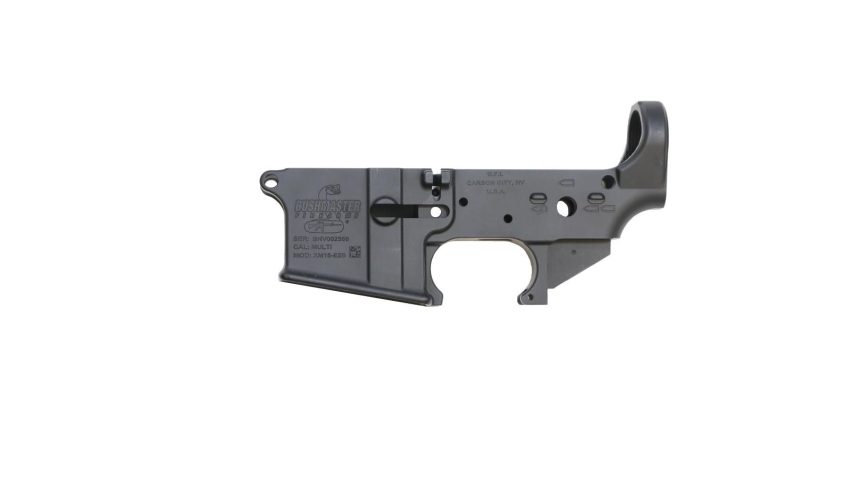Bushmaster XM15-E2S Forged Stripped AR15 Lower Receiver – Black