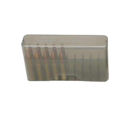 MTM Slip-Top 22-250 243 Win 7.62×39 20 Round Clear Smoke Ammo Box (J-20-M-41)