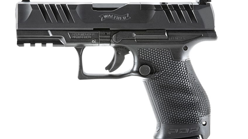 WALTHER PDP SF MATCH COMPACT 9MM 4″ OR 10-SHOT BLACK STEEL